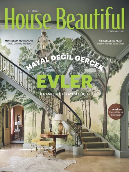 House Beautiful Dergi Sonbahar 2025 ürün görseli