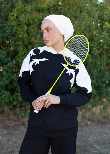 Sweatshirt Kovboy S&B - Resim 2