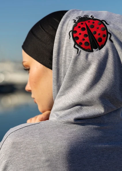 Tesettür Eşofman Üstü Uğur Böceği ürün görseli 1