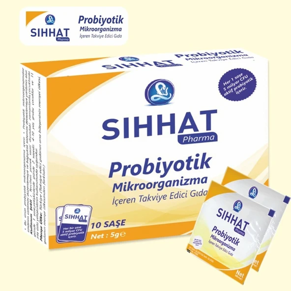 Sıhhat Probiyotik Saşe 10 Saşe ürün görseli 1