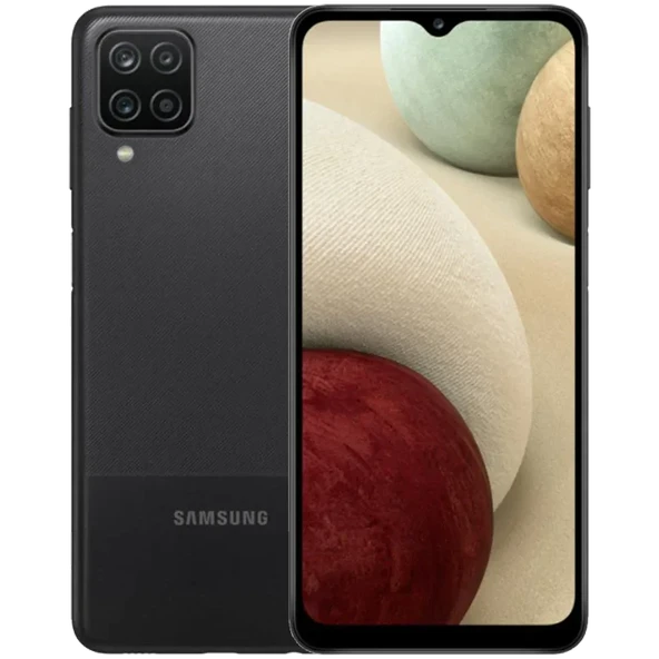 Yenilenmiş Samsung Galaxy A12 64 GB Siyah Cep Telefonu (12 Ay Garantili) - C Kalite - Resim 4