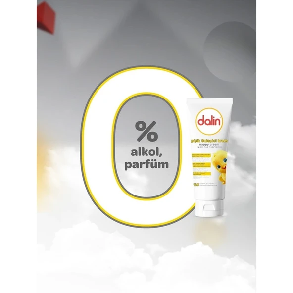 Dalin Pişik Önleyici Krem 100 ml – Hassas Ciltler için Yulaf Yağı ve Çinko Oksitli Hipoalerjenik Bakım - Resim 5