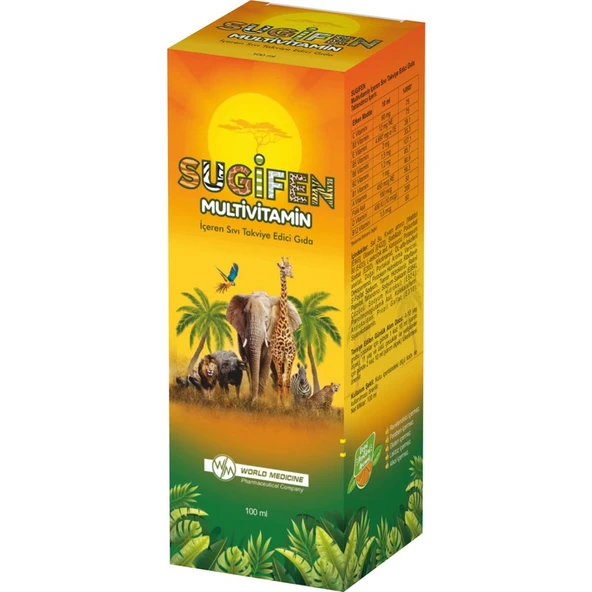 World Medicine Sugifen Multivitamin Şurup ürün görseli 1