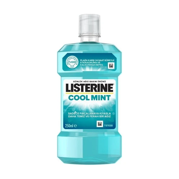 Listerine Cool Mint Ağız Bakım Suyu 250 ml - Resim 2