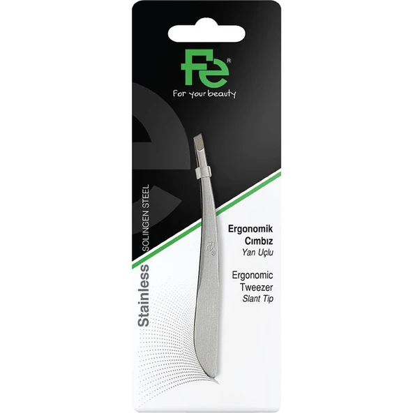 Fe Yan Uçlu Cımbız Kadınlar İçin 1 Parça Hassas Tüy Alma Aracı Ergonomik Tasarım ürün görseli 1