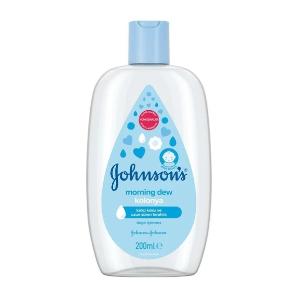 Johnson's Morning Dew Kolonya 200 ml Bebekler İçin Dermatolojik Olarak Test Edilmiş Ferahlatıcı - Resim 2