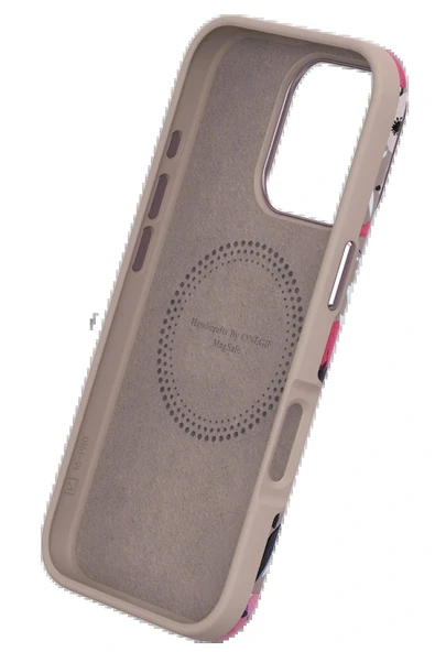 LitaeTrend iPhone 15 Pro Flower Series Magsafe Kapak - Siyah - Resim 2