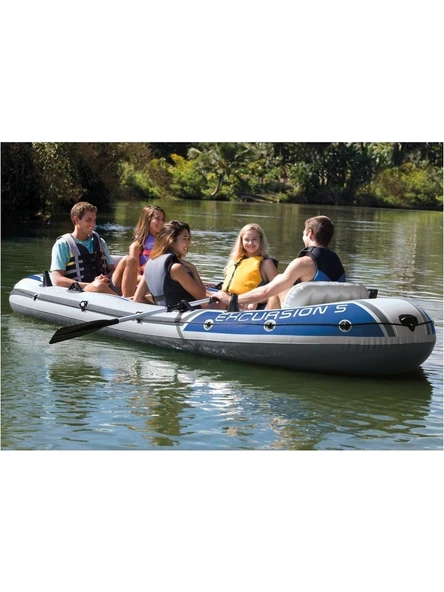 Intex 68325 366x168x43 cm Excursion 5 Şişme Bot Seti ürün görseli 1