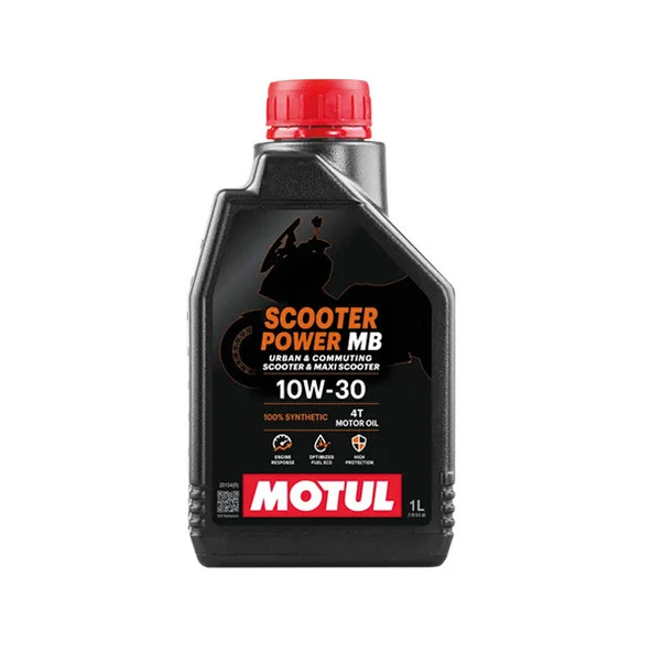 MOTUL MOTOSİKLET  SCOOTER POWER 4T 10W30 MB 1Litre ürün görseli 1