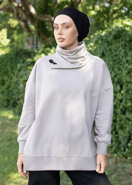 Tesettür Eşofman Üstü - Japon - Resim 6