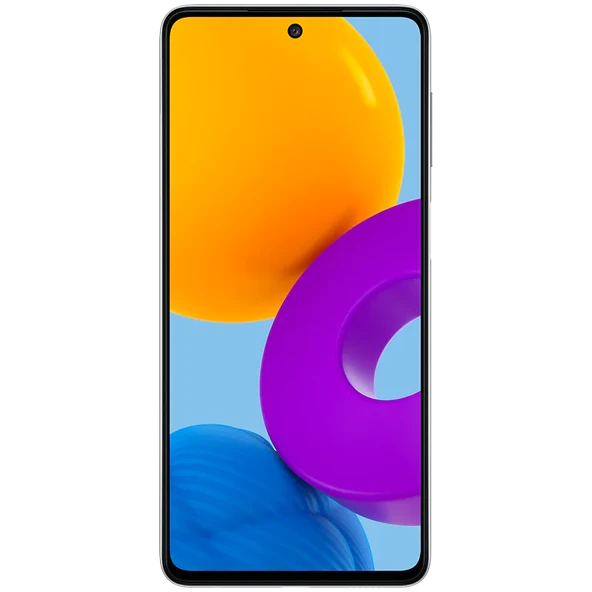 Yenilenmiş Samsung Galaxy M52 128 GB Beyaz Cep Telefonu (12 Ay Garantili) - C Kalite - Resim 2
