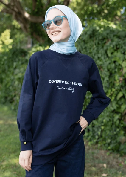 Tesettür Eşofman Üstü- Not Hidden - Resim 2