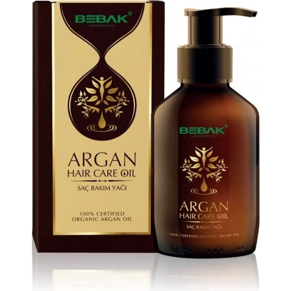 Bebak Argan Özlü Saç Bakım Yağı 100 ml 8690841011512 ürün görseli 1