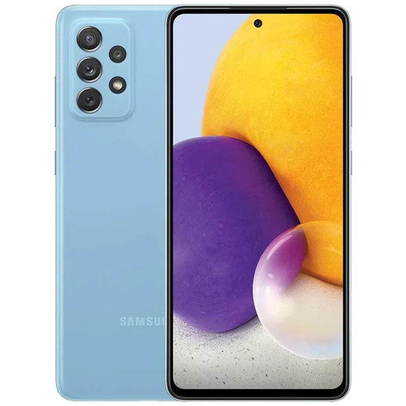 Yenilenmiş Samsung Galaxy A72 128 GB Mavi Cep Telefonu (12 Ay Garantili) - B Kalite ürün görseli