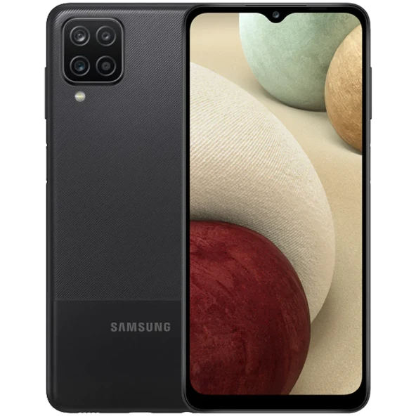 Yenilenmiş Samsung Galaxy A12 64 GB Siyah Cep Telefonu (12 Ay Garantili) - C Kalite - Resim 3