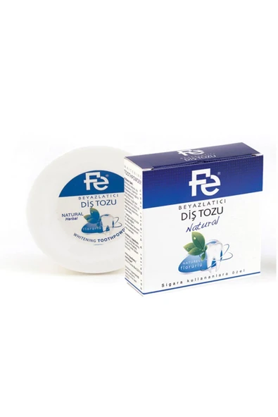 Fe Diş Tozu Naturel 50 Gr ürün görseli 1