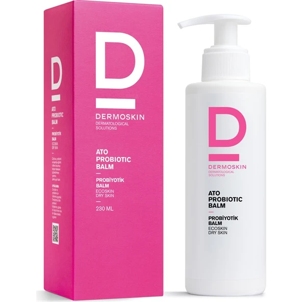 Dermoskin Ato Probiyotik Balm | Kuru Ciltler İçin Vücut Nemlendirici Krem | Cilt Bakımı | 230 ml - Resim 3