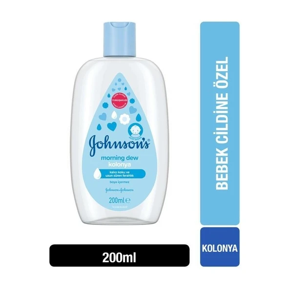 Johnson's Morning Dew Kolonya 200 ml Bebekler İçin Dermatolojik Olarak Test Edilmiş Ferahlatıcı ürün görseli 1