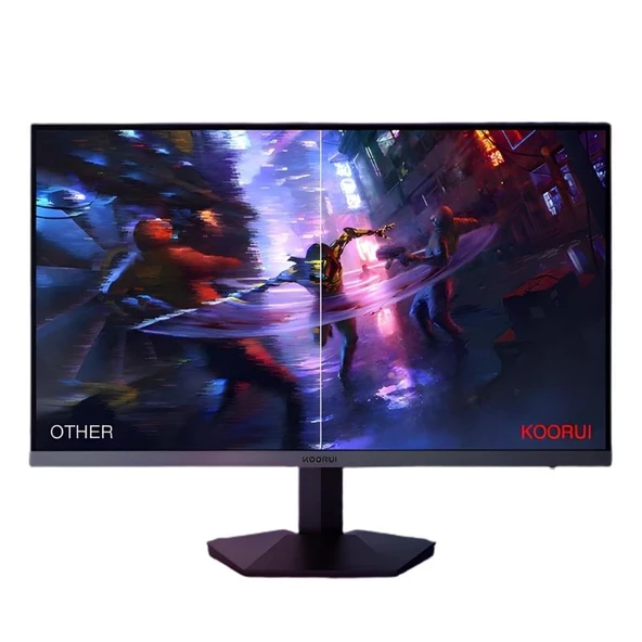 Koorui 23.8" 24E3 IPS Gaming 165Hz Monitör Siyah 1ms1920x1080, 165Hz, DP, HDMI, Vesa, AdaptiveSync - Resim 3