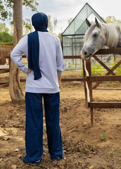 Tesettür Eşofman Üstü -Silence - Resim 6