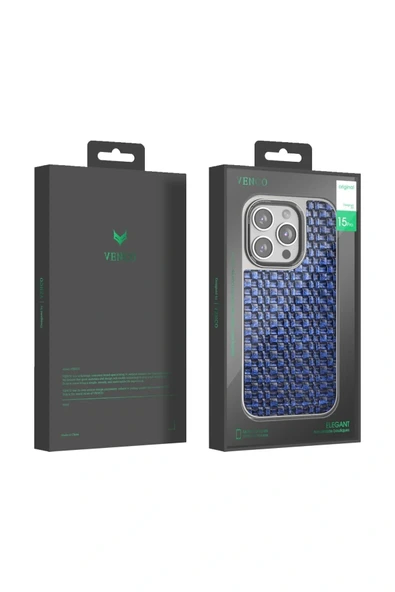 LitaeTrend iPhone 15 Pro Brand Kapak - Lacivert - Resim 5