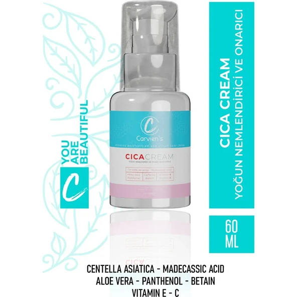 Carvien's Cica Cream - Yoğun Onarıcı Krem 60 ml ürün görseli 1