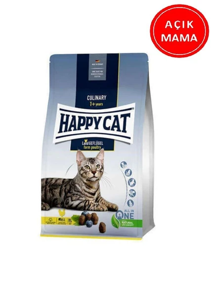 Happy Cat Land Geflügel Tavuklu Yetişkin Kedi Maması 1 KG AÇIK ürün görseli