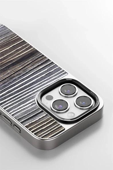 LitaeTrend iPhone 15 Pro Max Wave Kapak - Sarı - Resim 2