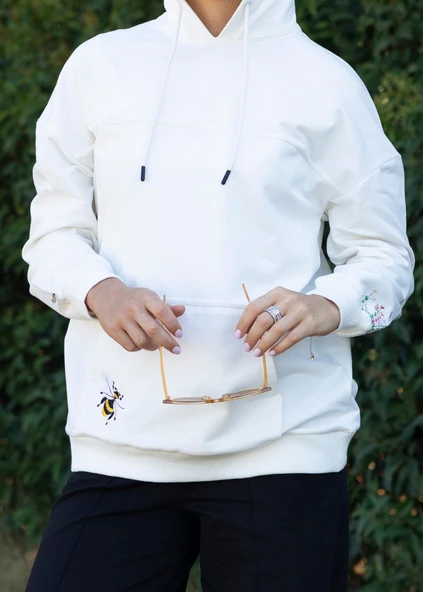 Tesettür Eşofman Üstü Arı Maya - Resim 5