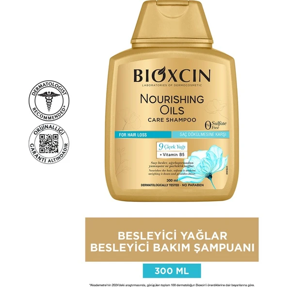 Bioxcin Besleyici Yağlar Şampuan 300 ml - Resim 2