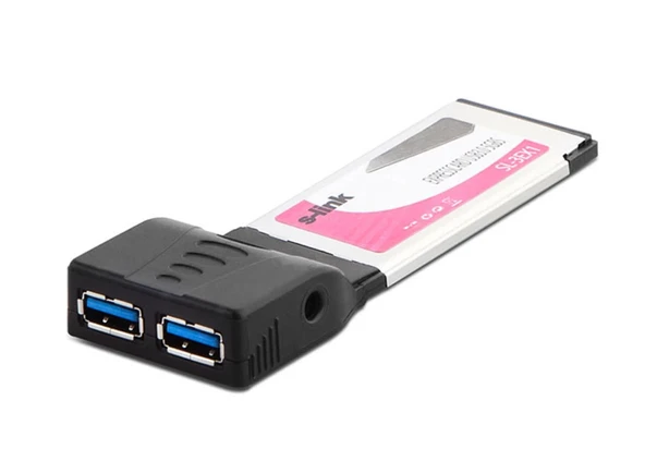 S-link SL-3EX1 Pcmci Express Pcmci Ex. To Usb3.0 Kart - Resim 2