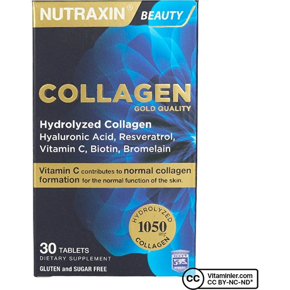 Nutraxin Collagen 30 Tablet - Resim 3