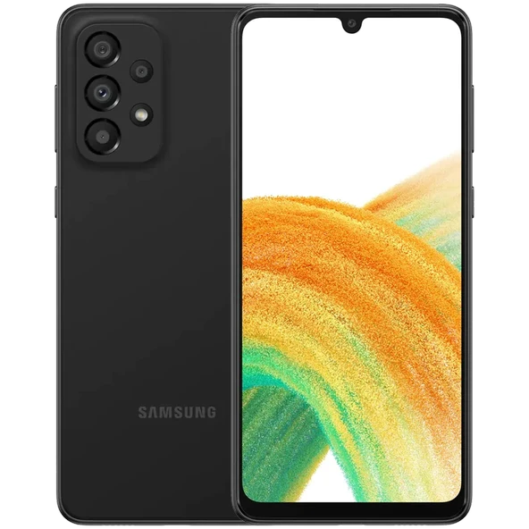 Yenilenmiş Samsung Galaxy A33 128 GB Siyah Cep Telefonu (12 Ay Garantili) - B Kalite - Resim 3
