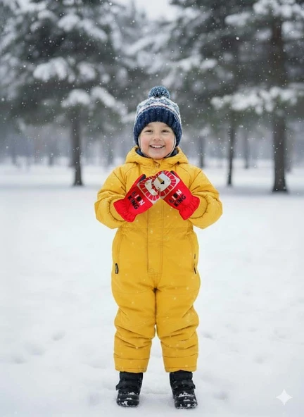 KİTTİ 420-14 1-3 YAŞ KAR KAYAK ELDİVENİ - Resim 2