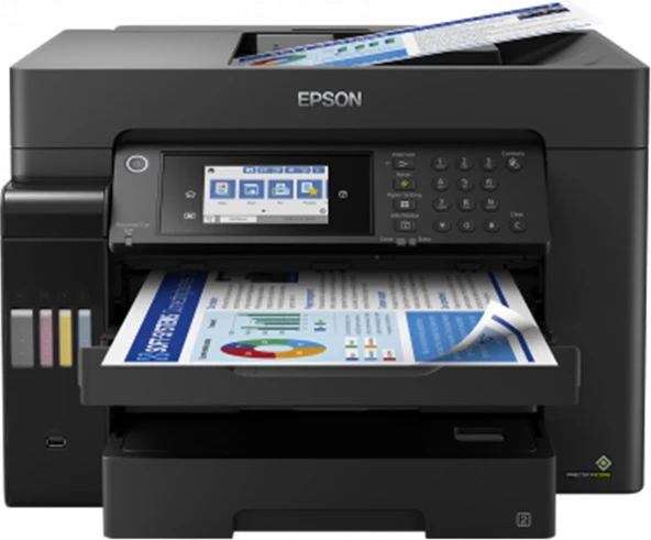 Epson L15160 MEAF Yazıcı-Tarayıcı-Fotokopi-Faks Renkli Mürekkep Tanklı Yazıcı A3 ürün görseli