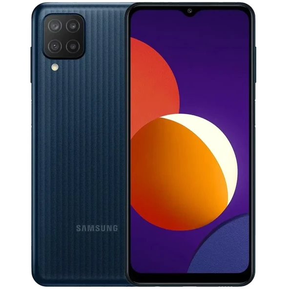 Yenilenmiş Samsung Galaxy M12 64 GB Siyah Cep Telefonu (12 Ay Garantili) - C Kalite ürün görseli