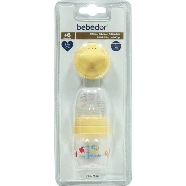 Bebedor Plastik Mini Biberon Bardak 30 ml 6+ Ay No 20301 ürün görseli 1