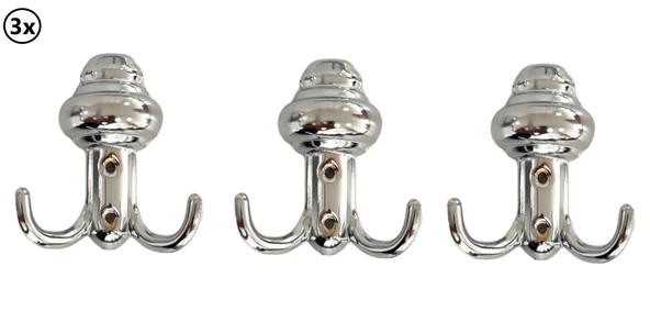 Sarıklı Askı Krom x 3 Adet ürün görseli 1