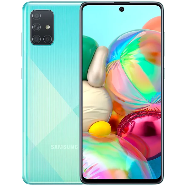 YENİLENMİŞ SAMSUNG GALAXY A71 128GB SİYAH CEP TELEFONU (12 AY GARANTİLİ) - D KALİTE - Resim 9