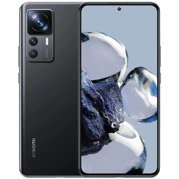 YENİLENMİŞ XIAOMI 12T PRO 256GB SİYAH CEP TELEFONU (12 AY GARANTİLİ) - D KALİTE - Resim 3