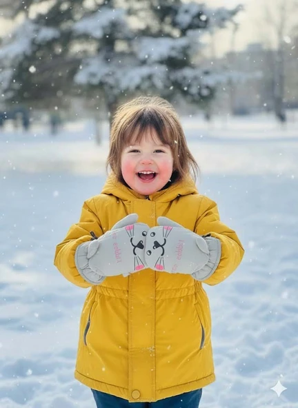 KİTTİ 420-11 1-3 YAŞ KAR KAYAK ELDİVENİ - Resim 2