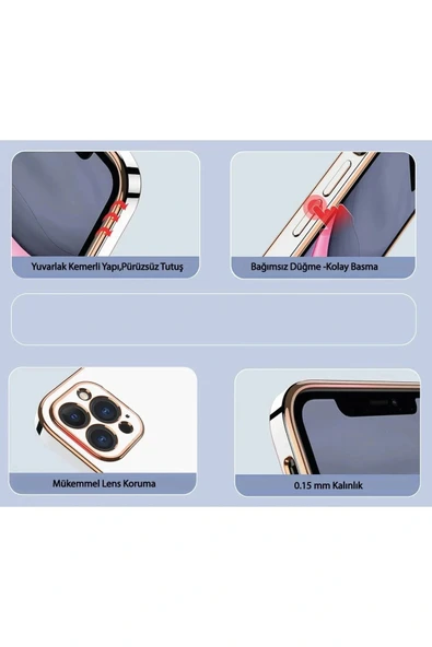 LitaeTrend Samsung Galaxy A35 5G Kılıf Volet Silikon - Siyah - Resim 3