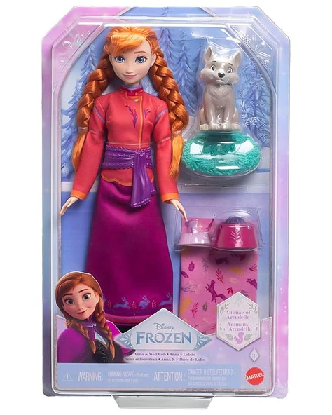 Disney Karlar Ülkesi Anna ve Kurt Yavrusu Figür Seti JFG17 ürün görseli