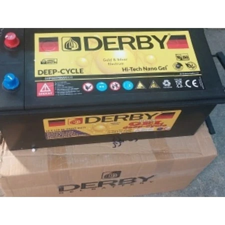 12 volt 150 amper DERBY jel akü ürün görseli