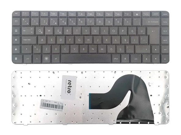 Hp Compaq Presario CQ62 ile Uyumlu Notebook Klavyesi - Siyah - TR ürün görseli 1