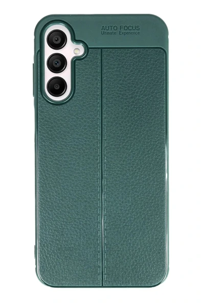 LitaeTrend Samsung Galaxy A55 5G Kılıf Auto Focus Kapak - Koyu Yeşil ürün görseli 1