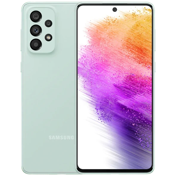 YENİLENMİŞ SAMSUNG GALAXY A73 256GB YEŞİL CEP TELEFONU (12 AY GARANTİLİ) - D KALİTE - Resim 2