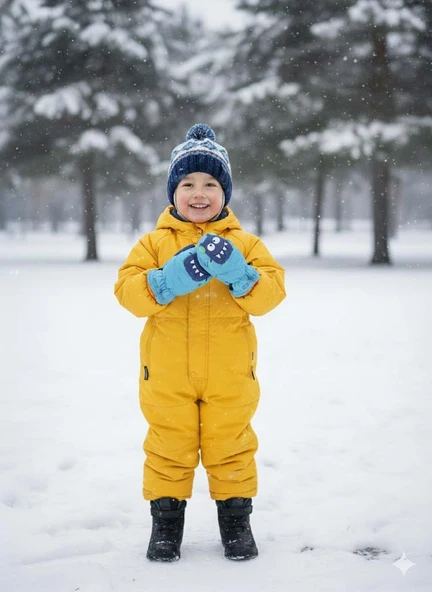 KİTTİ 420-15 1-3 YAŞ KAR KAYAK ELDİVENİ - Resim 4