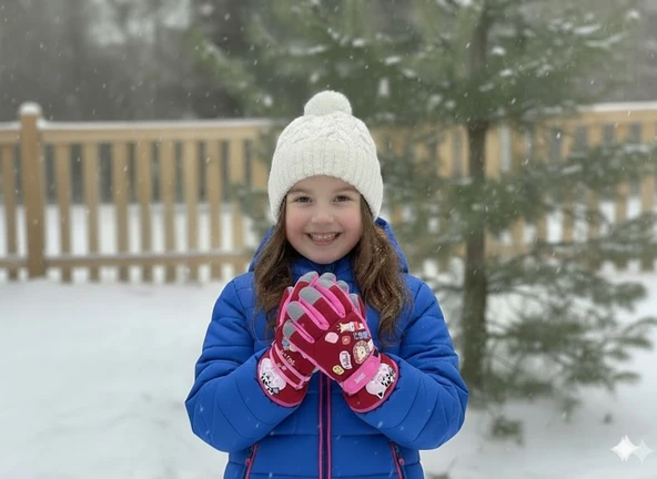 KİTTİ 421-11 4-7 YAŞ KAR KAYAK ELDİVENİ ürün görseli