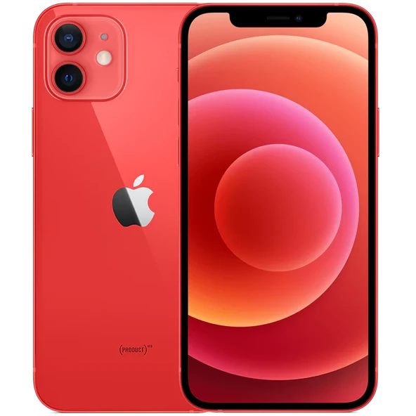 Yenilenmiş iPhone 12 256 GB (PRODUCT)RED Cep Telefonu (12 Ay Garantili) - C Kalite ürün görseli
